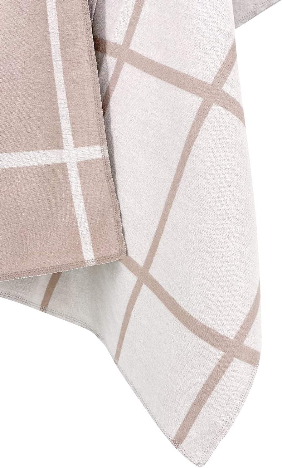 imageMoss Rose Womens Shawl Wrap Poncho Ruana Cape Open Front Cardigan Shawls for Fall WinterAz Sand Oyster