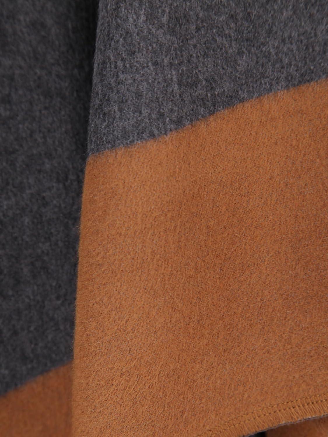 imageMoss Rose Womens Shawl Wrap Poncho Ruana Cape Open Front Cardigan Shawls for Fall WinterGreycamel