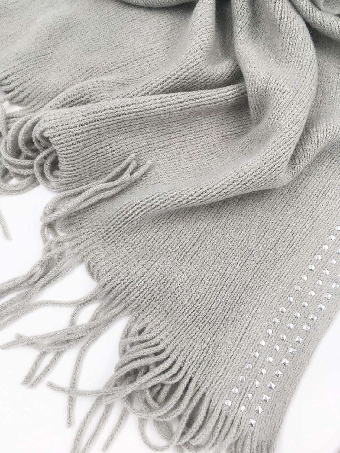 imageMoss Rose Womens Travel Plaid Shawl Wrap Open Front Poncho Cape for Fall WinterE Grey Rivets