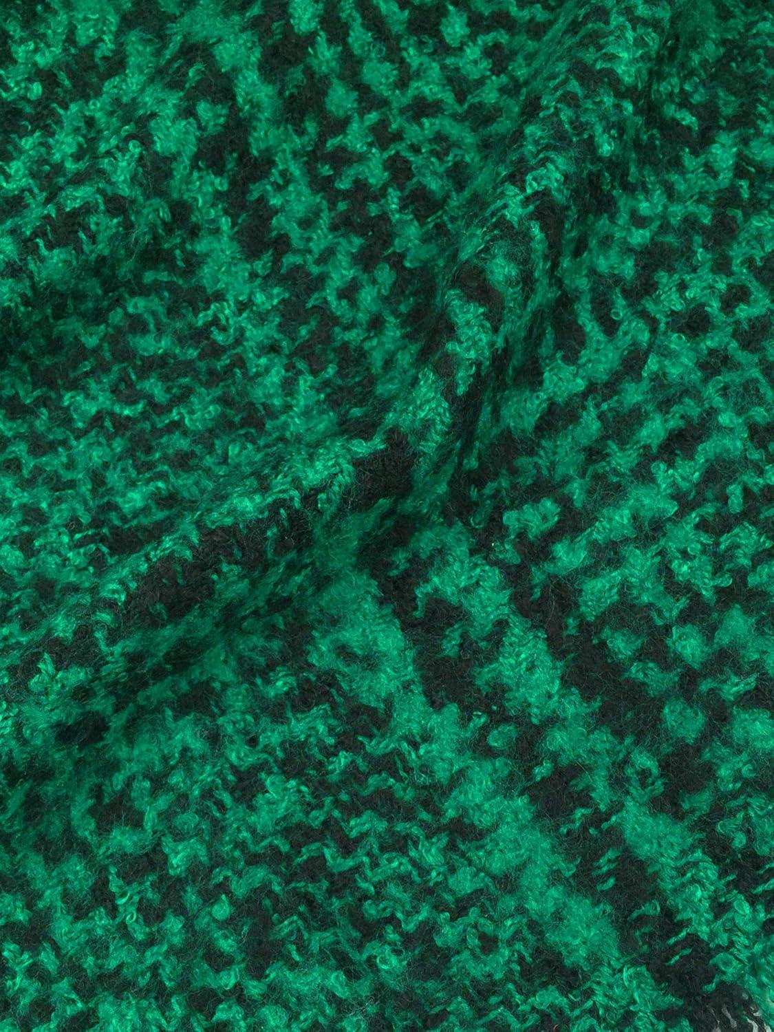 imageMoss Rose Womens Travel Plaid Shawl Wrap Open Front Poncho Cape for Fall WinterQ Green Checks