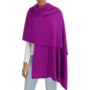 Moss Rose Women’s Shawl Wrap Poncho Ruana Cape Open Front Cardigan Shawls for Fall Winter(Z-scarf -Purple)