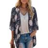Dark Grey Floral